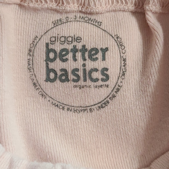 giggle Better Basics Pull-On Pant, 0-3 mos - Picture 2 of 3